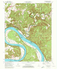 Leavenworth 1970 topographic map thumbnail