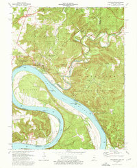 Leavenworth 1970 topographic map thumbnail