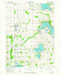 Leesburg 1962 topographic map thumbnail