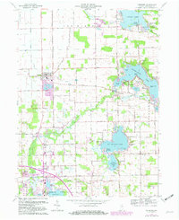 Leesburg 1962 topographic map thumbnail