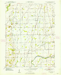 Lewis Creek 1948 topographic map preview