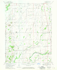 Lewis Creek 1968 topographic map preview