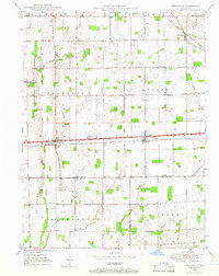 Lewisville 1948 topographic map thumbnail