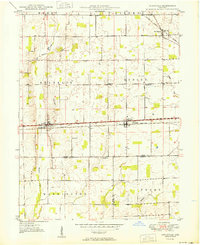Lewisville 1950 topographic map thumbnail