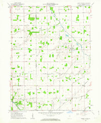 Liberty Center 1962 topographic map thumbnail