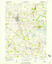 Ligonier 1956 topographic map thumbnail