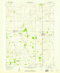 Linden 1958 topographic map thumbnail