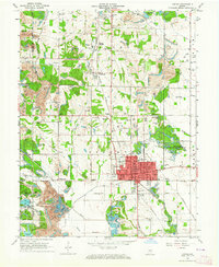 Linton 1963 topographic map thumbnail