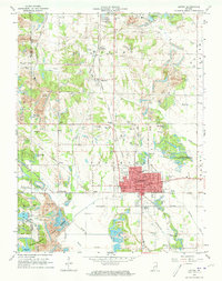 Linton 1963 topographic map thumbnail