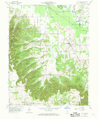 Little York 1958 topographic map thumbnail