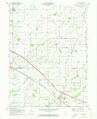 Lizton 1970 topographic map thumbnail
