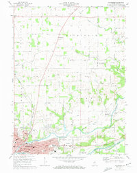 Logansport 1972 topographic map thumbnail