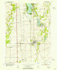 Lowell 1953 topographic map thumbnail