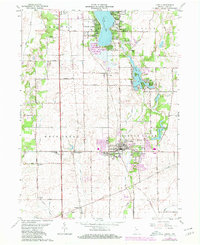 Lowell 1962 topographic map thumbnail