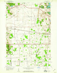 Lydick 1958 topographic map thumbnail