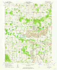 Lynnville 1960 topographic map thumbnail
