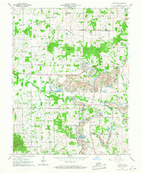 Lynnville 1960 topographic map thumbnail