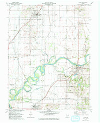 Lyons 1978 topographic map thumbnail