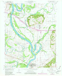 New Harmony 1959 topographic map thumbnail