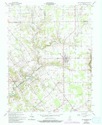 New Washington 1956 topographic map thumbnail
