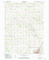 North Manchester North 1962 topographic map thumbnail