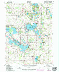 North Webster 1962 topographic map thumbnail