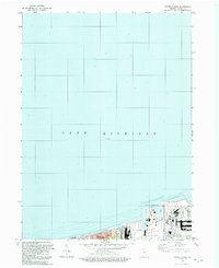 Ogden Dunes 1991 topographic map thumbnail