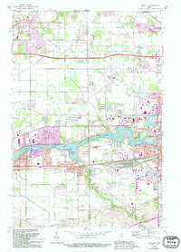 Osceola 1969 topographic map thumbnail