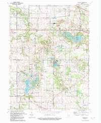 Palmer 1992 topographic map thumbnail
