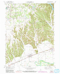 Paragon 1970 topographic map thumbnail
