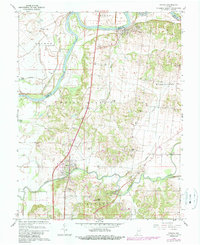 Patoka 1959 topographic map thumbnail