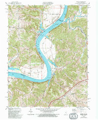 Patriot 1981 topographic map thumbnail
