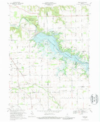 Peoria 1969 topographic map thumbnail