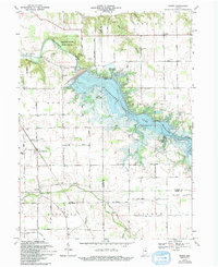 Peoria 1969 topographic map thumbnail