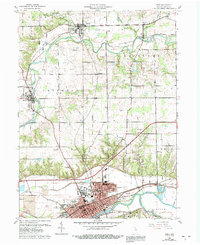 Peru 1960 topographic map thumbnail