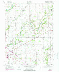 Rays Crossing 1956 topographic map thumbnail