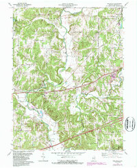 Reelsville 1971 topographic map thumbnail