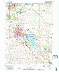 Rochester 1992 topographic map thumbnail