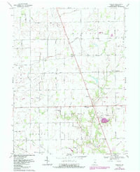 Rosston 1969 topographic map preview