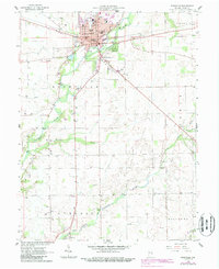 Rushville 1959 topographic map thumbnail