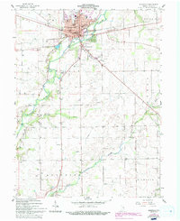 Rushville 1959 topographic map thumbnail
