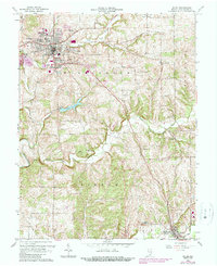 Salem 1963 topographic map thumbnail