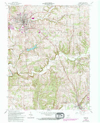 Salem 1963 topographic map thumbnail
