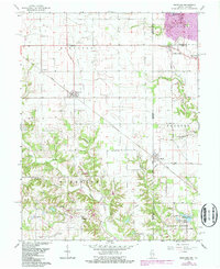 Sandford 1966 topographic map thumbnail