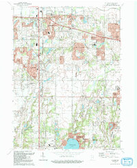 St. John 1992 topographic map thumbnail