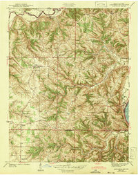 Aberdeen 1943 topographic map thumbnail