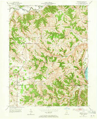 Aberdeen 1953 topographic map thumbnail
