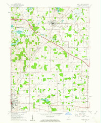 Angola East 1960 topographic map thumbnail