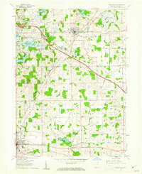 Angola East 1960 topographic map thumbnail