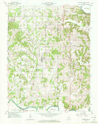 Alfordsville 1956 topographic map thumbnail